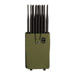 21 Antennas 2.4ghz jammer with green protective case