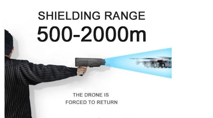 Drone blocker Shielding range 500-2000M