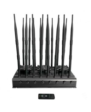 Fixed cell signal jammer blocking wifi gps vhf uhf