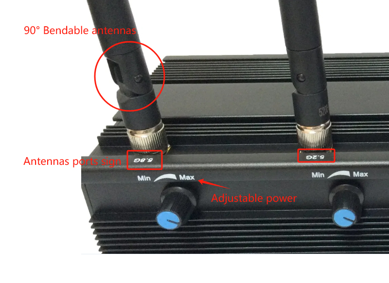 Desktop 2.4ghz uav blocker