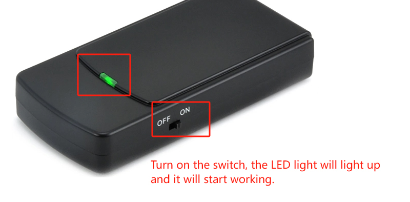 cellular network jamming devices with LED light