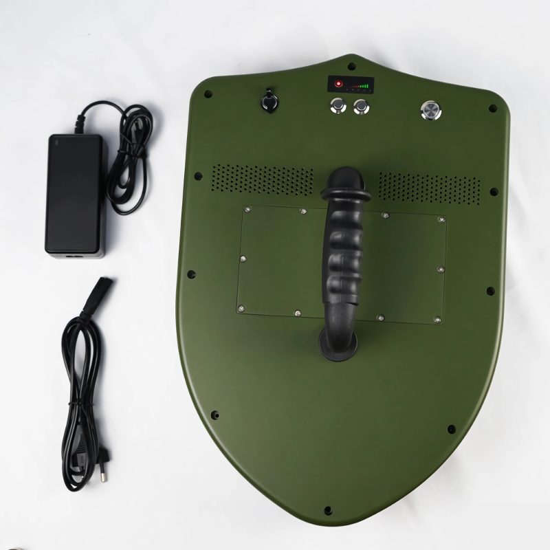 Shield military drone frequency jammer