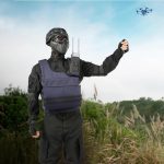 Waterproof outdoor drone detector