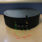 Multi-angle shielding audio jammer with 27 signal transmitters