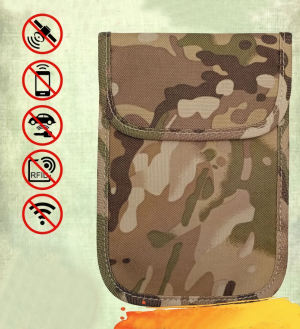 Camouflage color Portable Jammer Bag for Signal Blocking