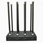 desktop 8 bands high-power cellphone jammer