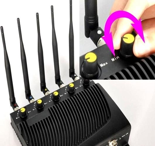 high performance Wi-Fi Jammer with adjustable knob