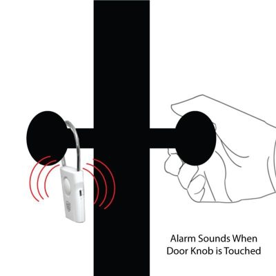 Anti-theft 110 dB door alarm