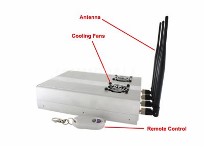 Jammer with remote start and stop support